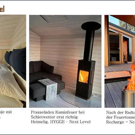 Feriehus Ex 102 Tiny House Mit Blick Ins Gruene & Kamin *